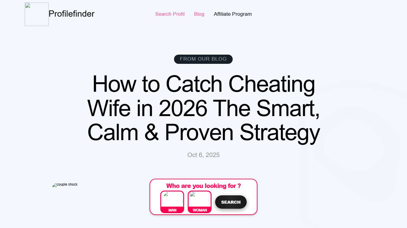 How to Catch Cheating Wife in 2026 The Smart, Calm & Proven Strategy - Profilefinder